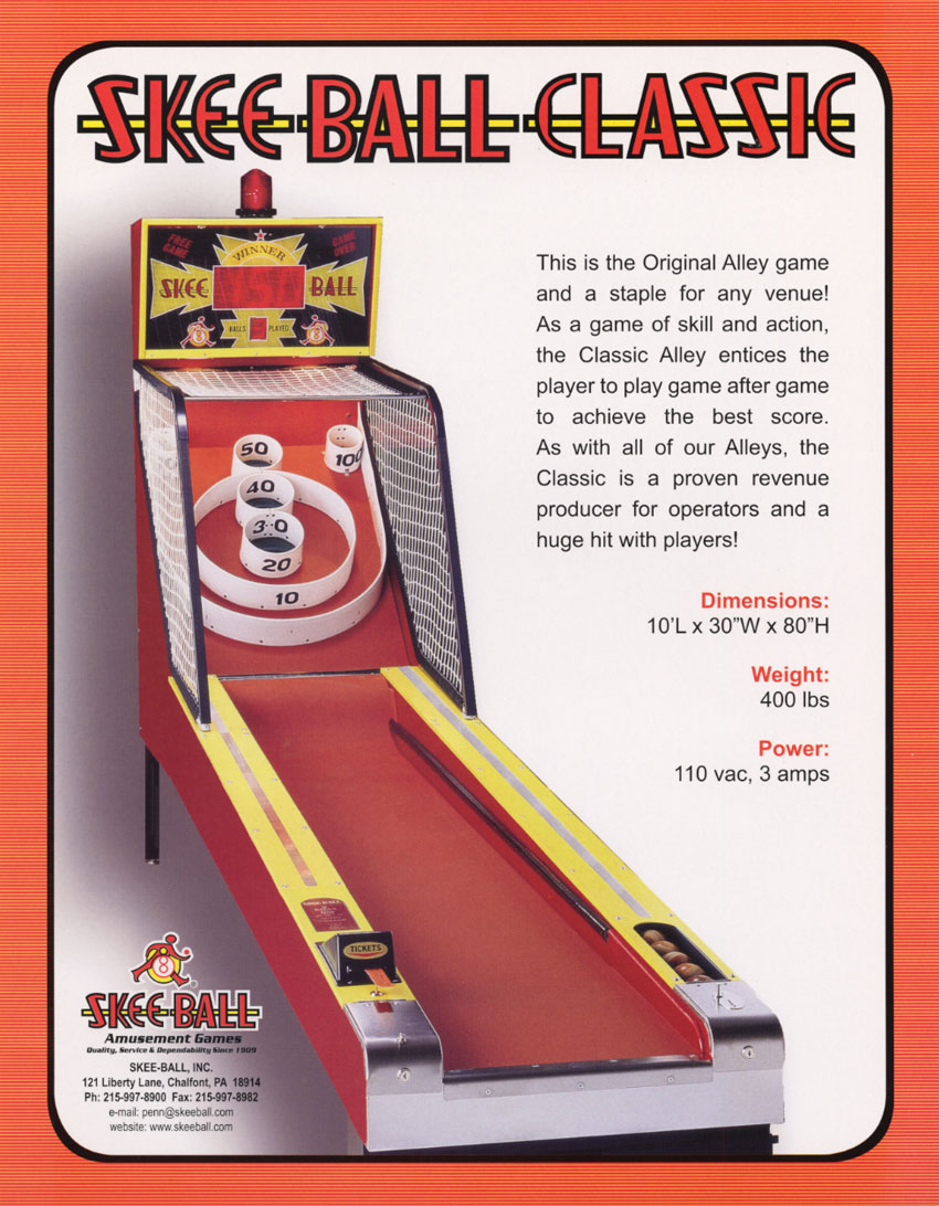 Skee ball deals for sale