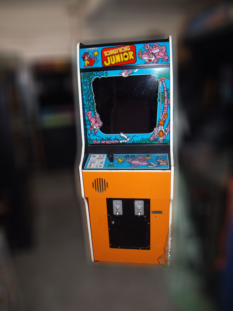 Red DONKEY KONG JR. Video Arcade Multi Game With Dozens of 