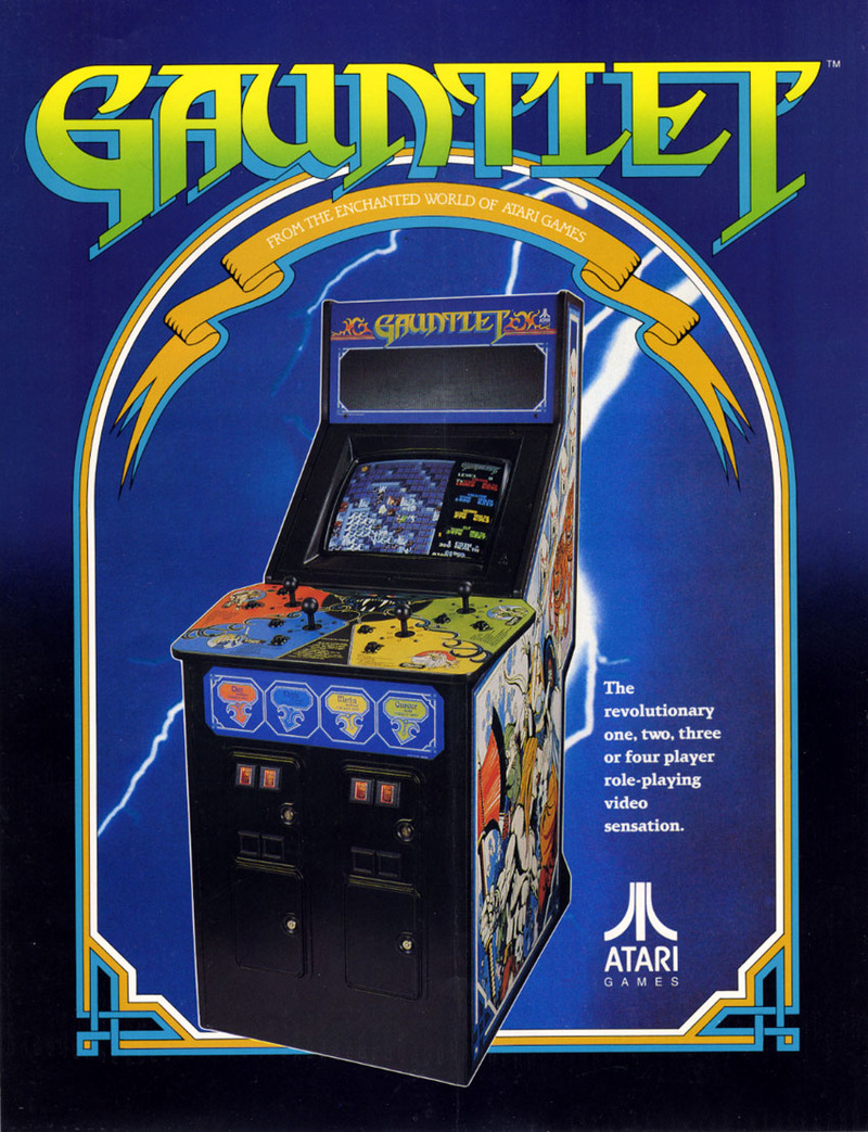 Gauntlet (4 Player) - Vintage Arcade Superstore