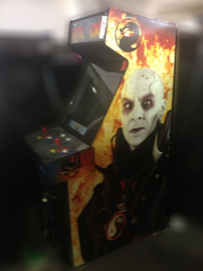 Mortal Kombat 4 Quan Chi Arcade Cabinet Poster for Sale by