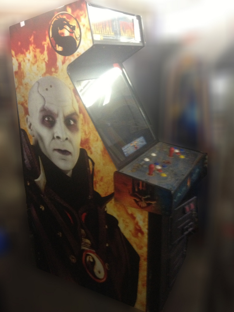 Mortal Kombat 4 Quan Chi Arcade Cabinet Poster for Sale by