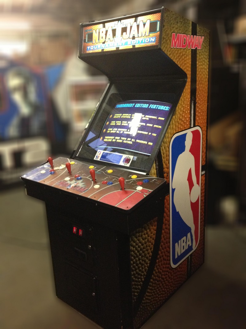 NBA Jam Arcade Machine - The Pinball Gameroom