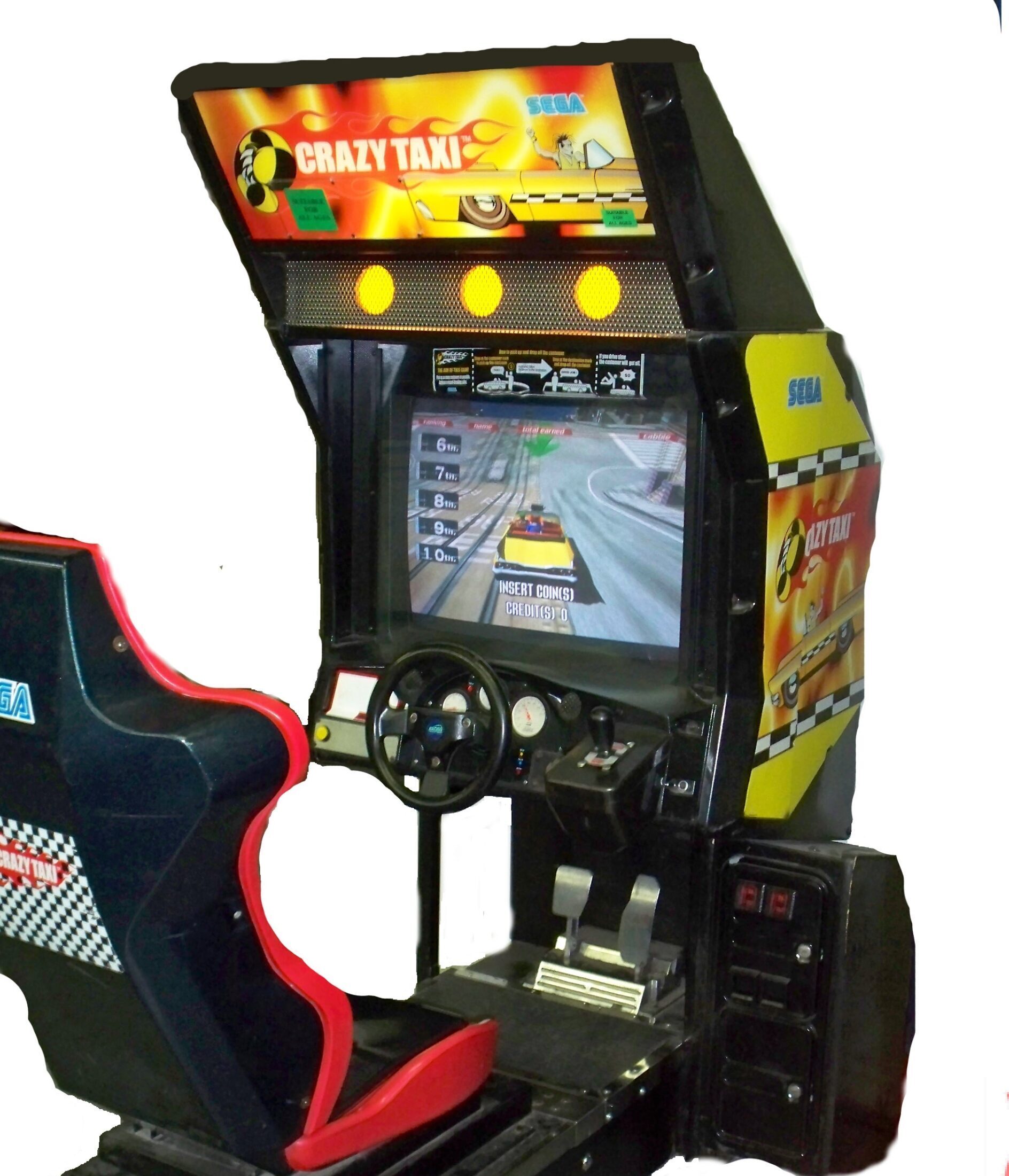 Crazy Taxi Box Shot for Arcade Games - GameFAQs