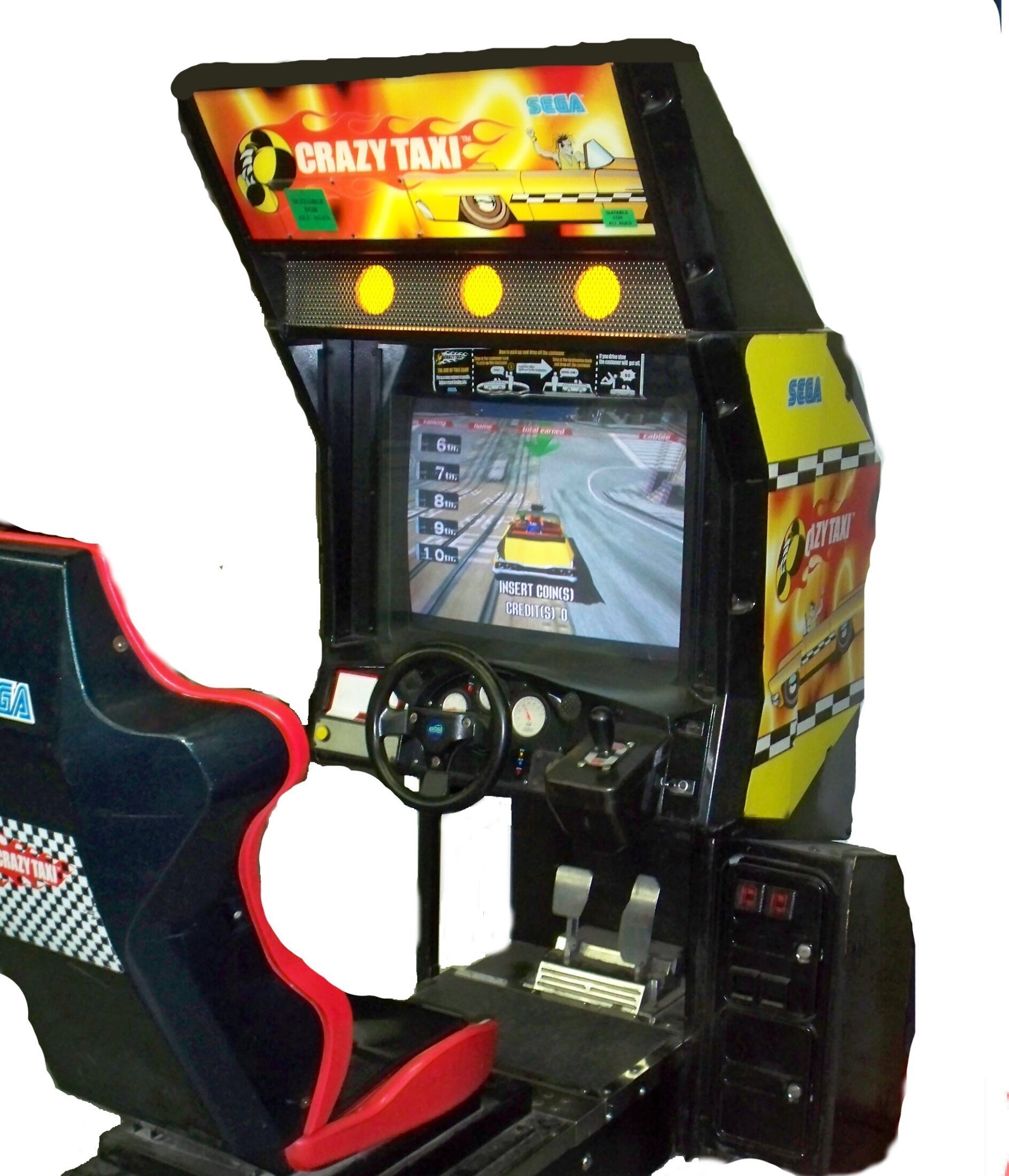 Crazy Taxi Arcade Game | Vintage Arcade Superstore