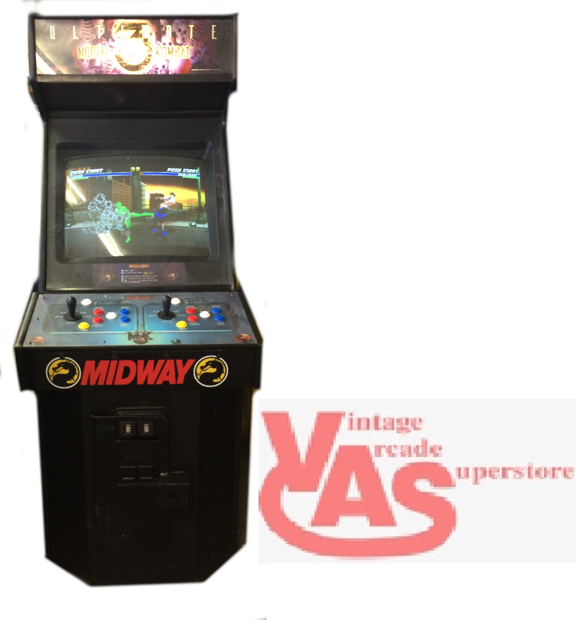 Ultimate Mortal Kombat 3 - Midway Mfg. Co. WMS (Video Game, 1995) - USA