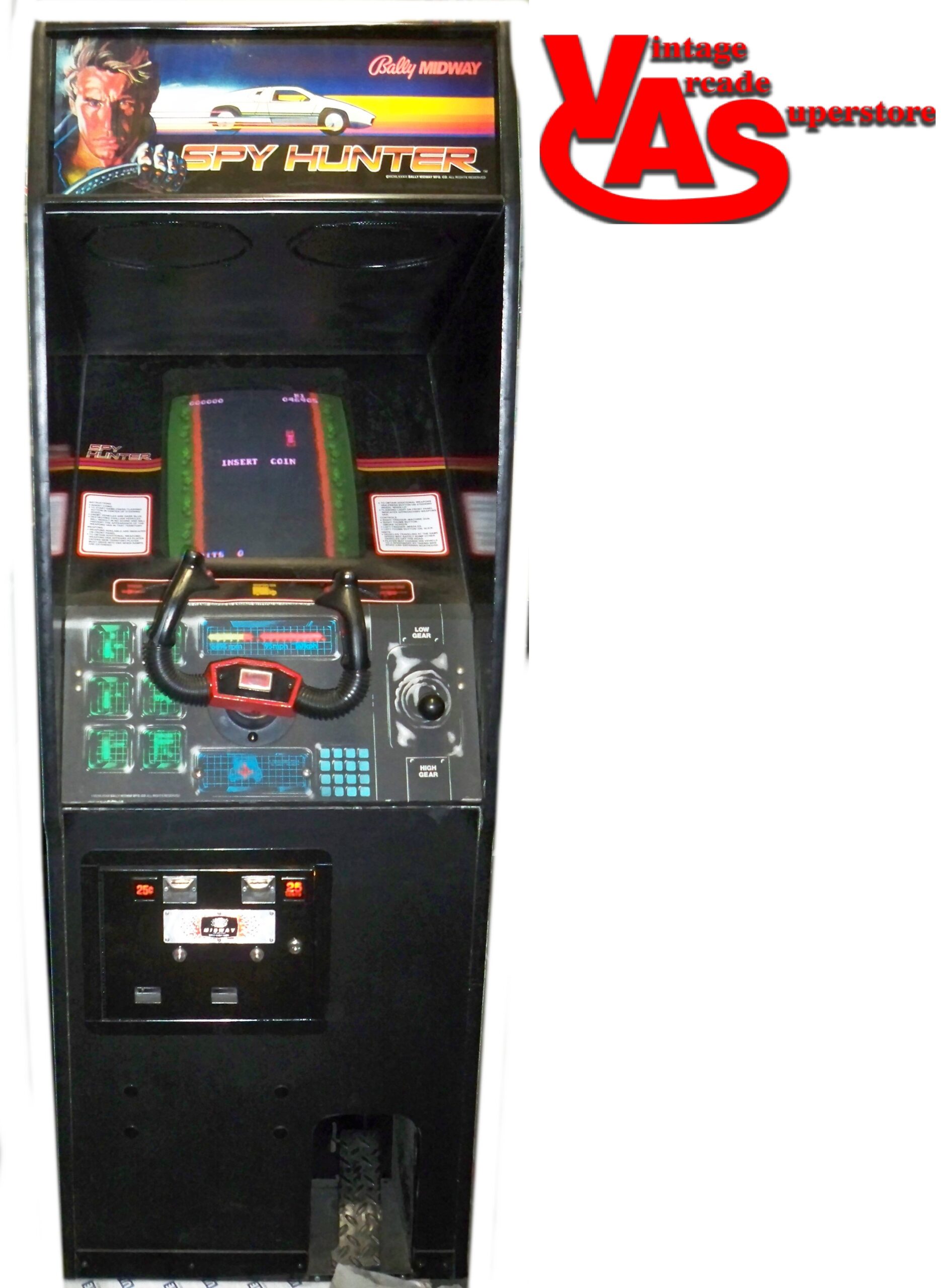 Spy Hunter Arcade game for sale- Vintage Arcade