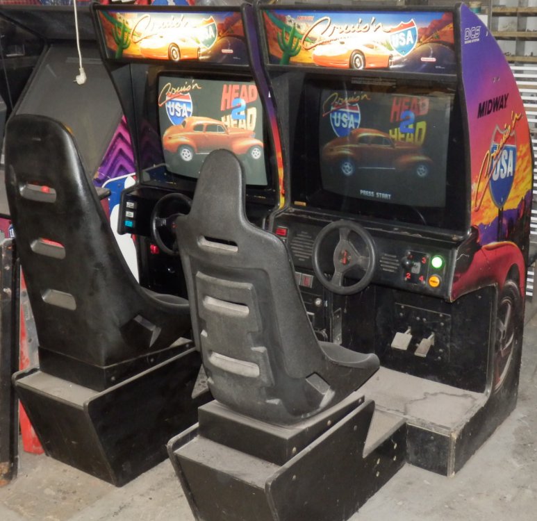 Cruis'n World Sit-Down Arcade Game