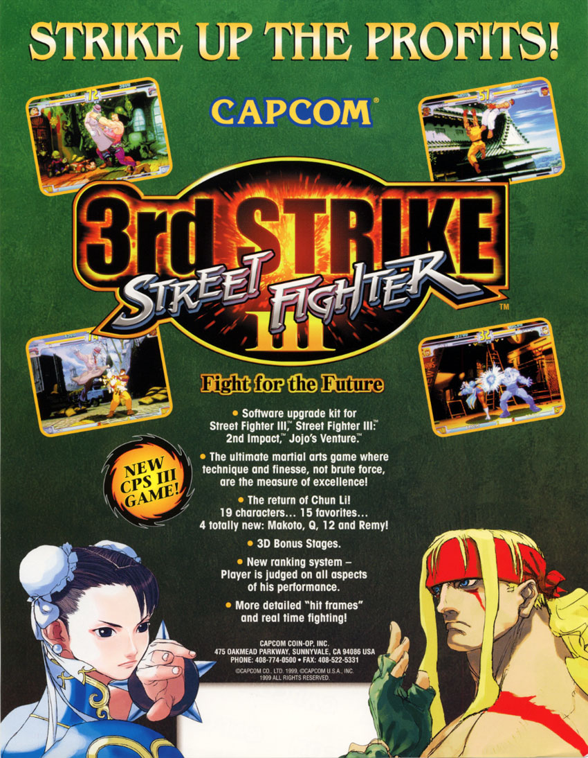 Street Fighter III: Third Strike Oddheader Wiki Fandom