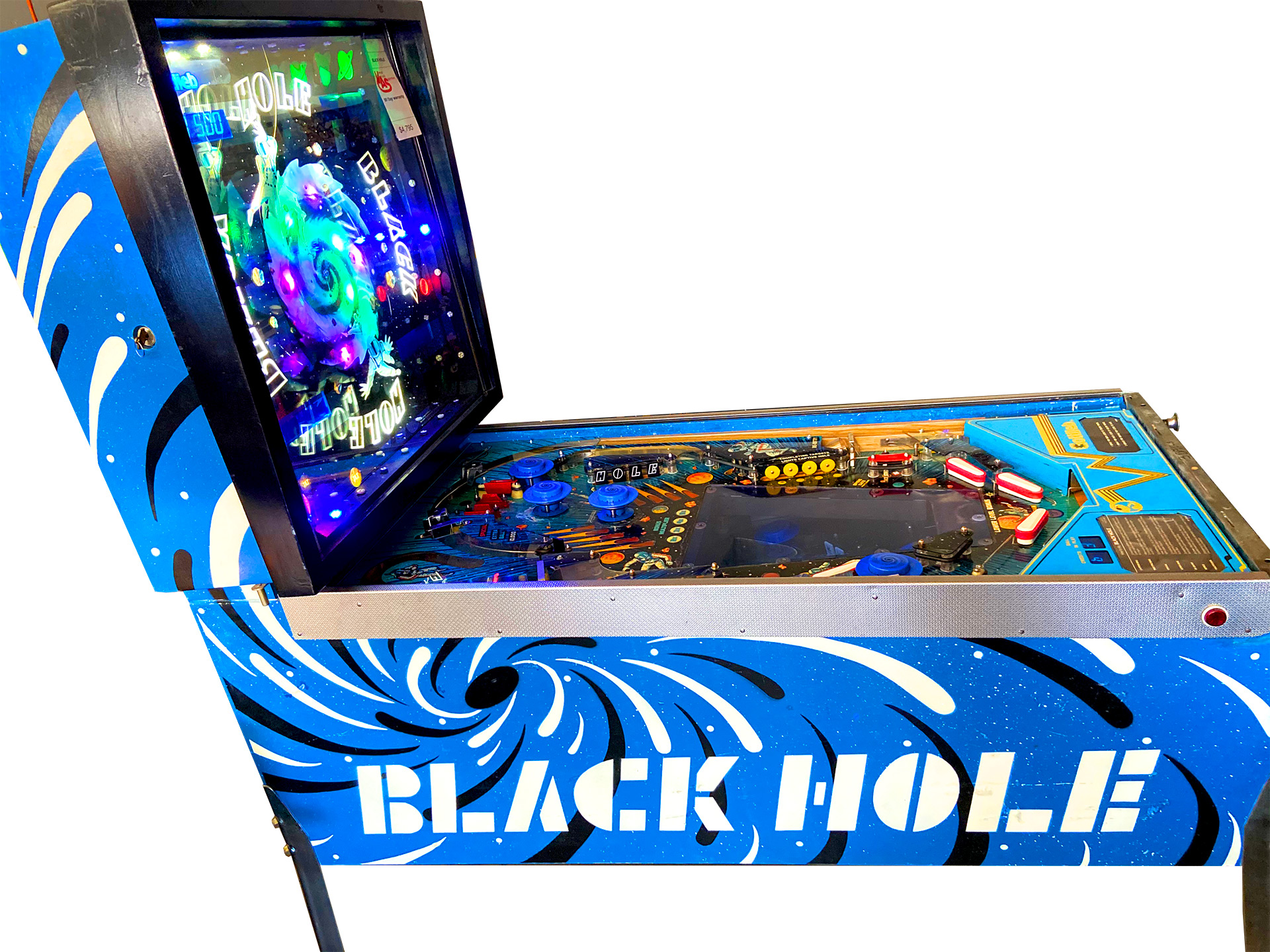 Legends Pinball, Full Size Arcade Machine, Home Arcade, Classic Retro Video  Games, 22 Built in Licensed Genre-Defining Pinball Games, Black Hole