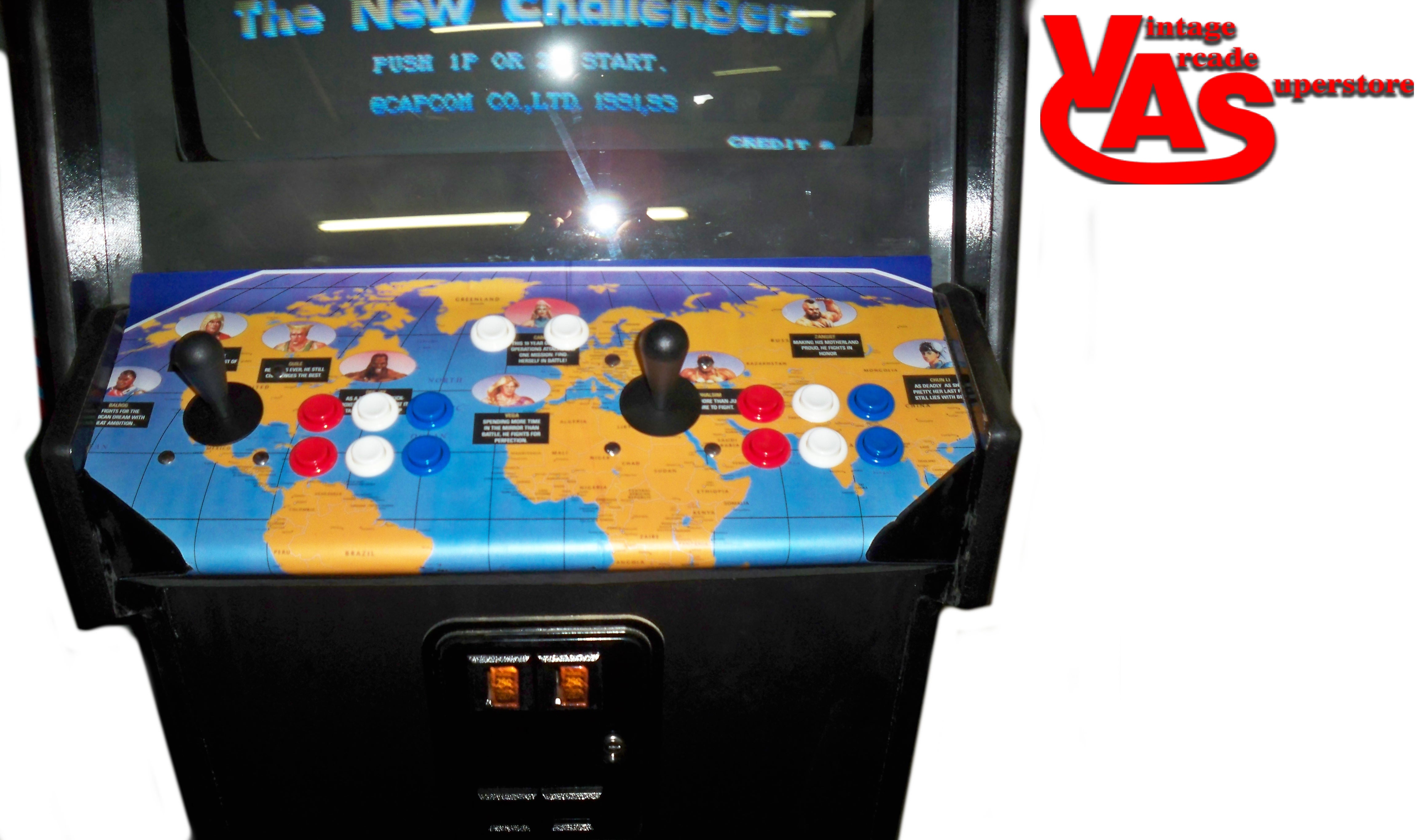 Super Street Fighter 2 Arcade Game For Sale Vintage