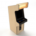 Generic arcade game cabinet stock placeholder photo