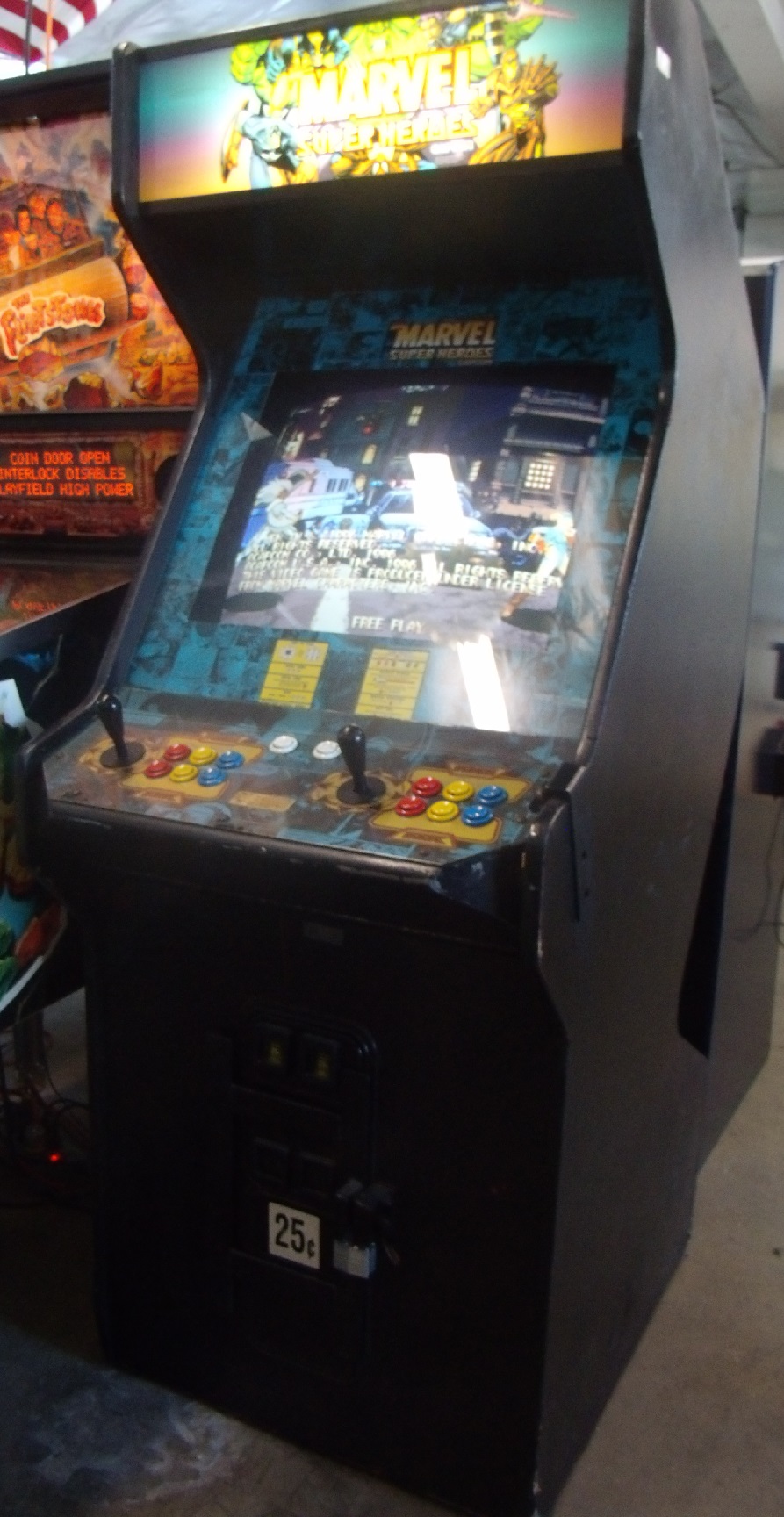Marvel Super Heroes Vs Street Fighter Vintage Arcade