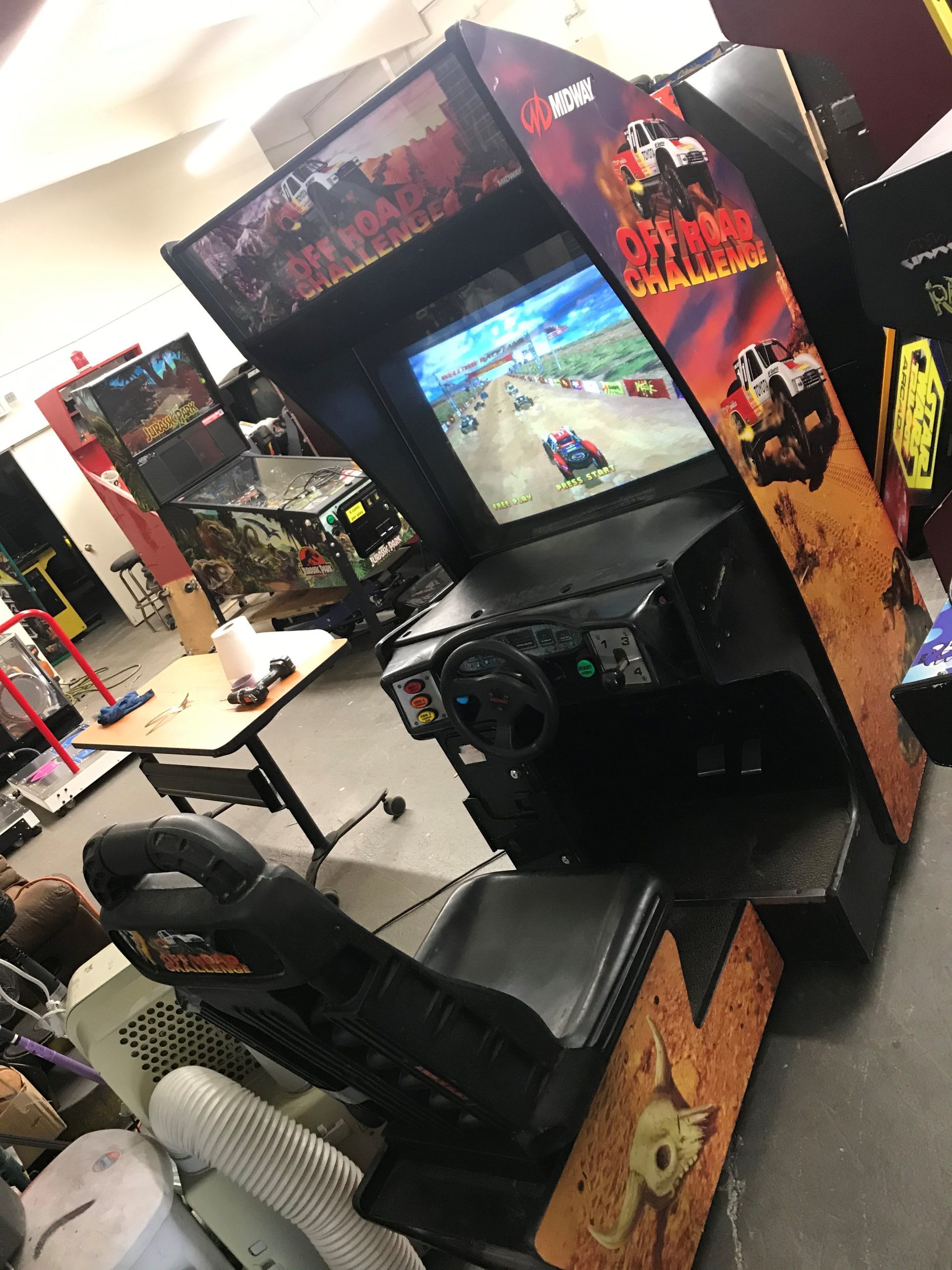 off road challenge arcade for sale