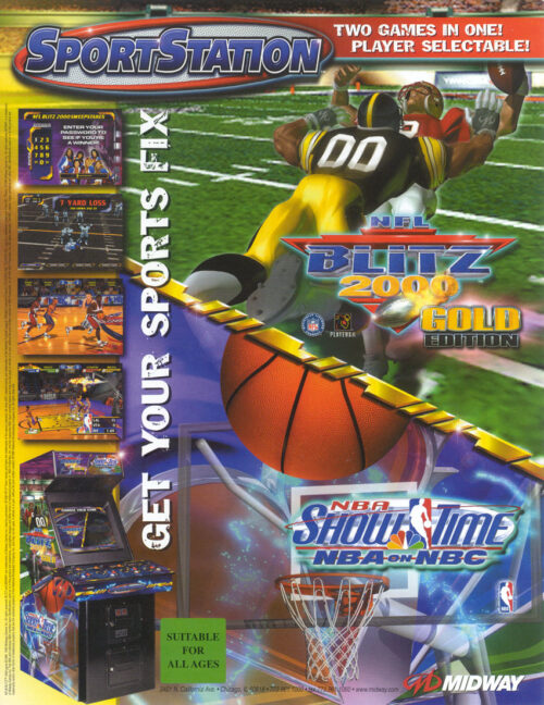 NFL Blitz 2000 /NBA Showtime