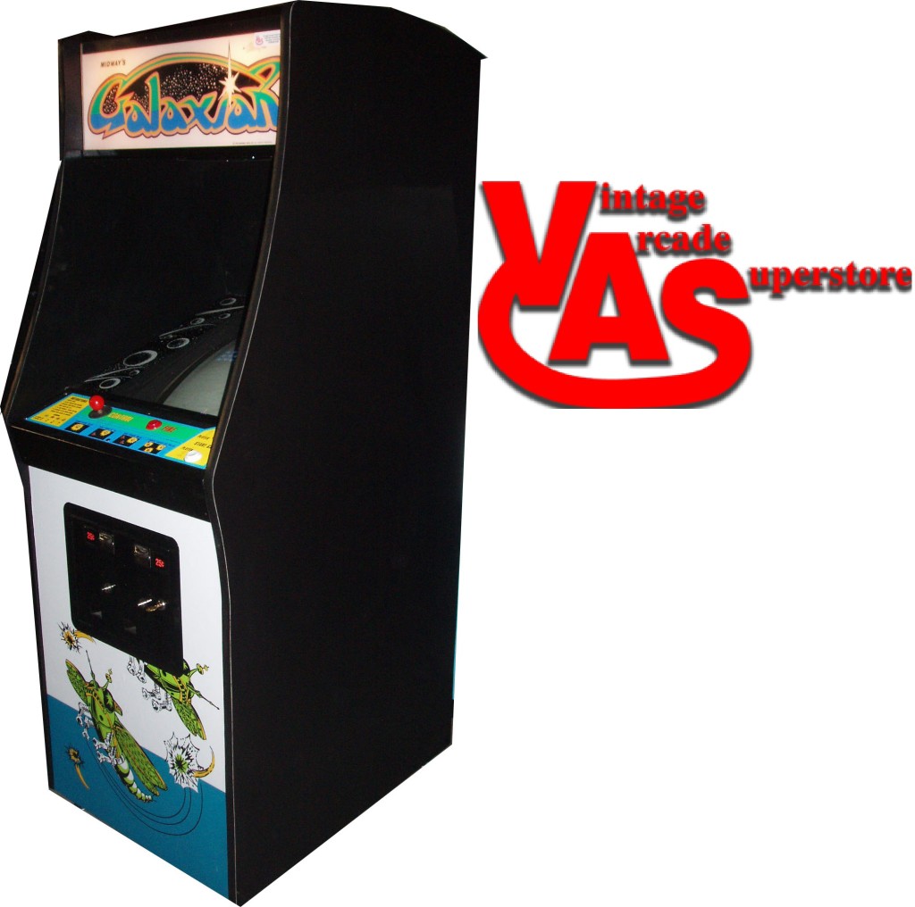 vintage galaxian arcade game