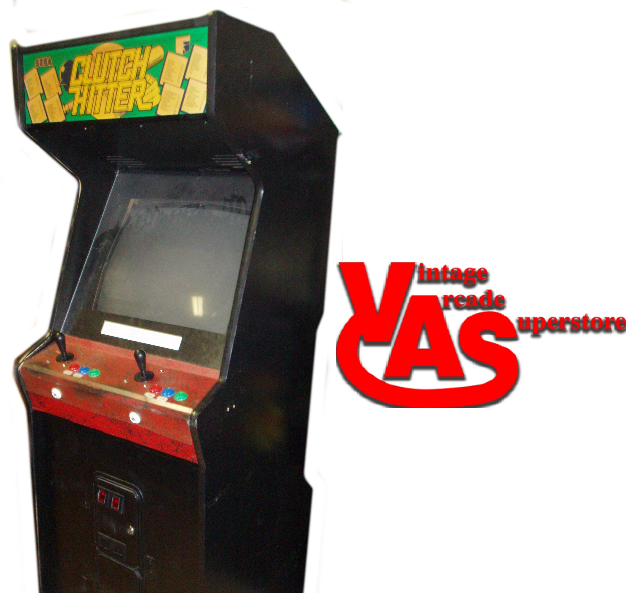 Clutch Hitter Arcade game for sale Vintage Arcade