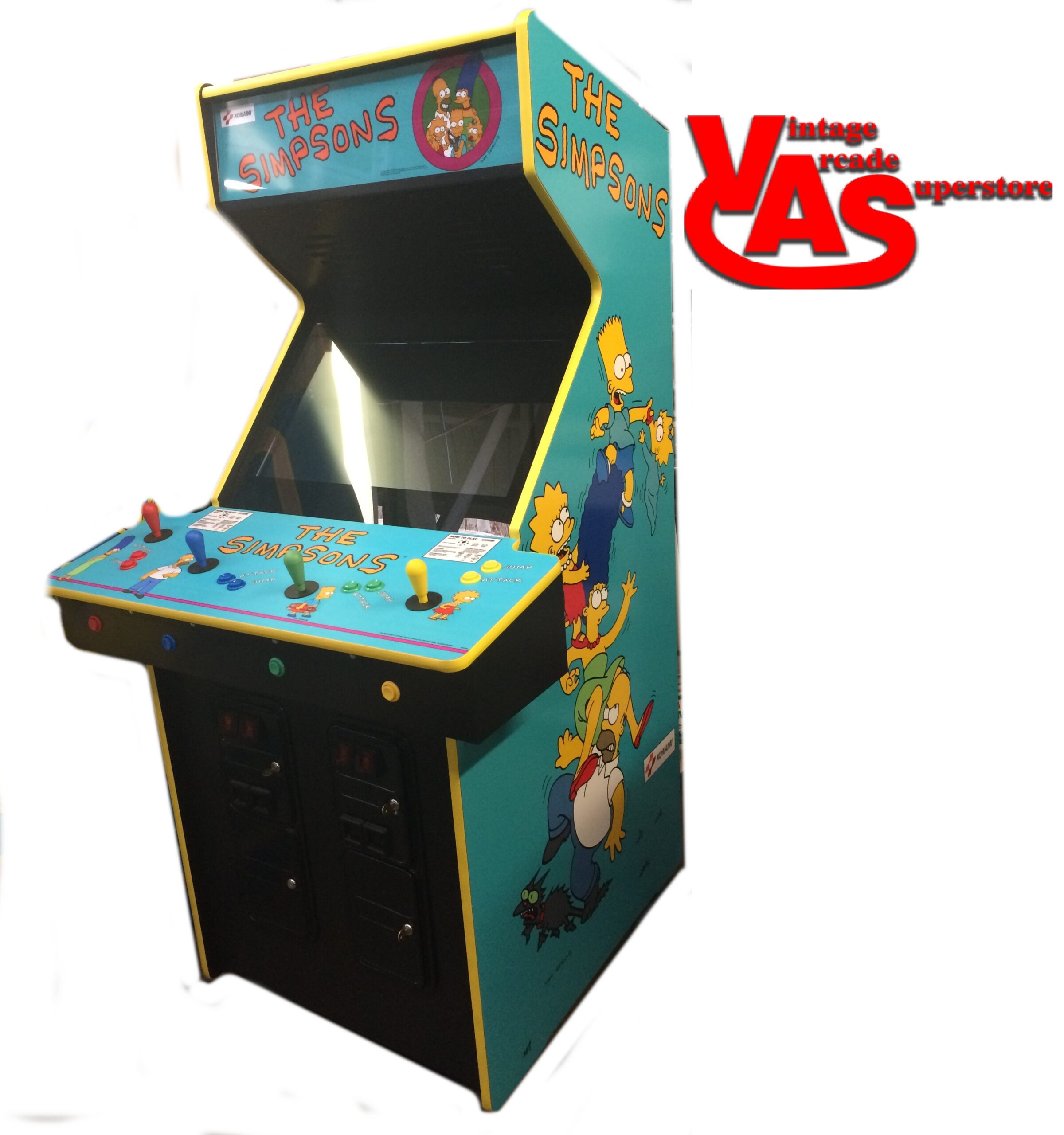 Simpsons Arcade game for sale- Vintage Arcade Superstore