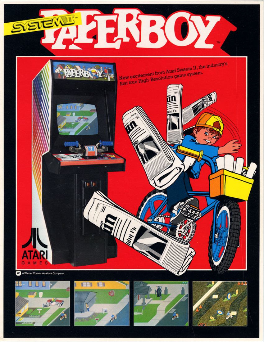 paperboy arcade game for pc free