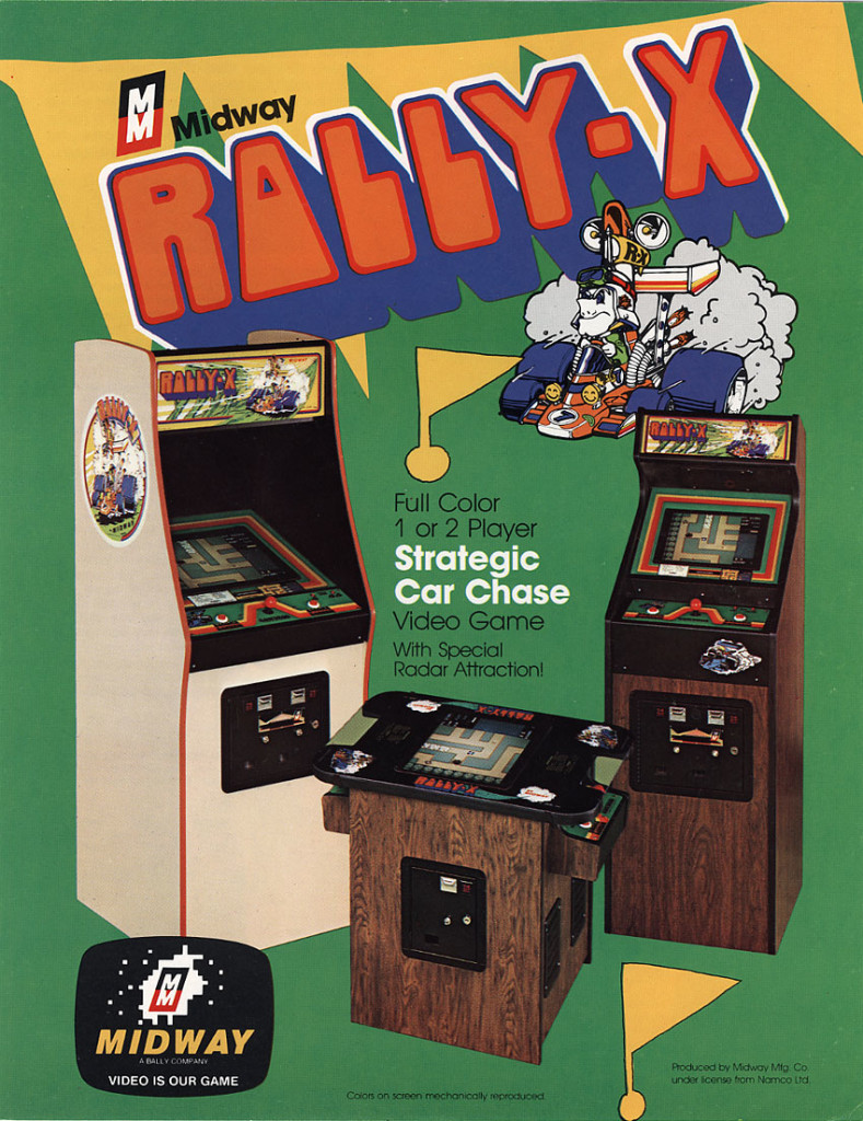 Rally X Vintage Arcade Superstore