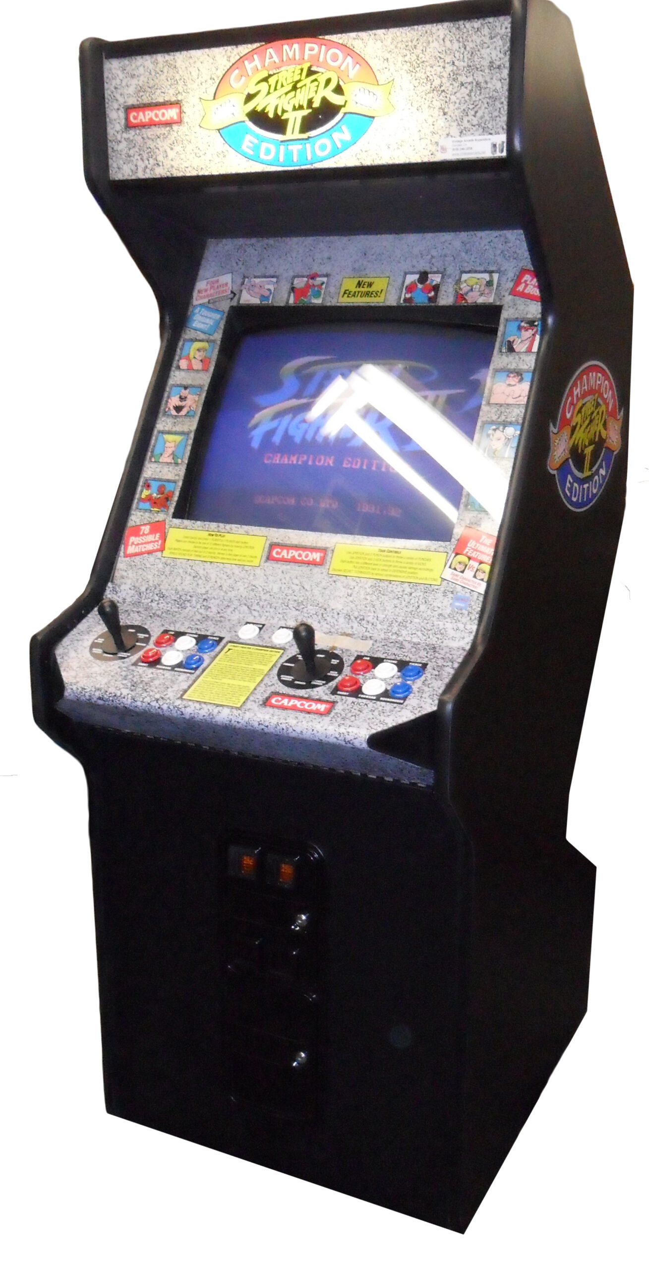 street fighter 2 arcade machines