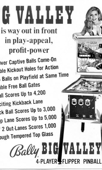Big Valley Pinball Machine