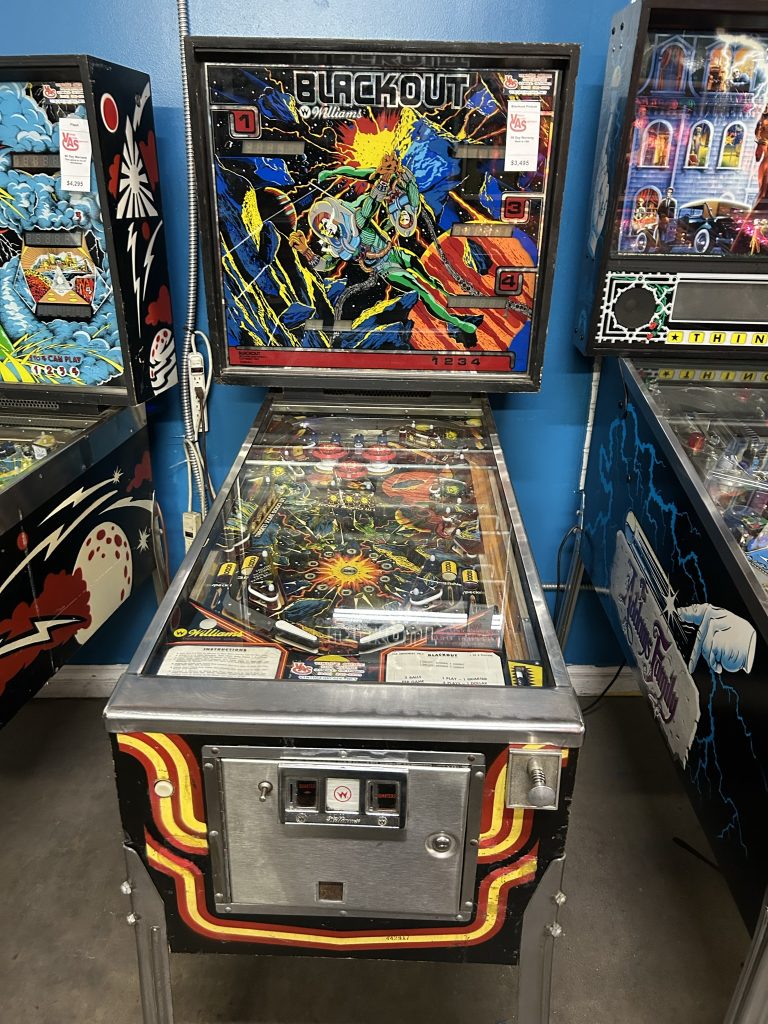 Blackout Pinball Machine - Vintage Arcade Superstore