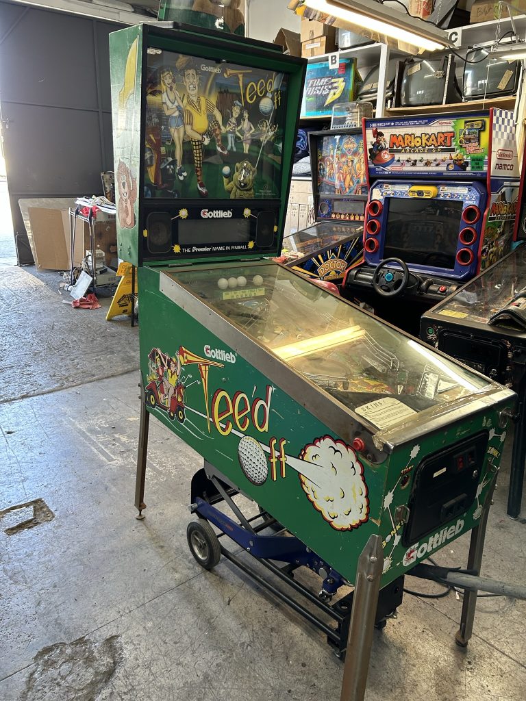 Teed Off Pinball Machine Vintage Arcade Superstore