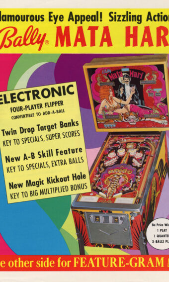 Mata Hari Pinball Machine