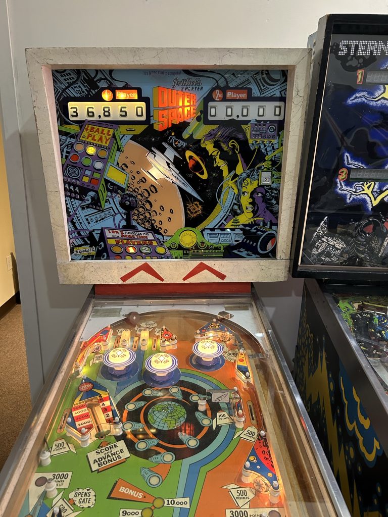 Outer Space pinball game for sale- Vintage Arcade Superstore