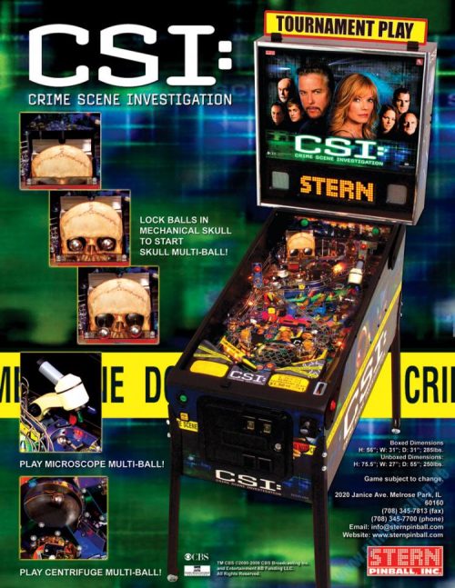 CSI Pinball