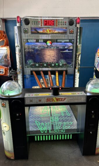 Sea Wolf 55 super deluxe upright by Costal Amusements
