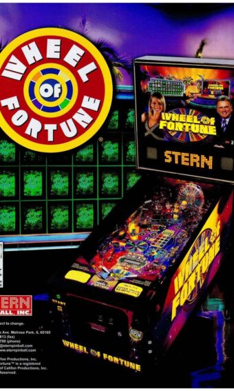 Wheel of Fortune Pinball Machine